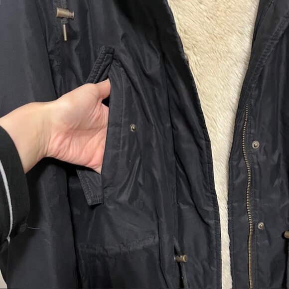 Aritzia Wilfred Free Faux Fur Lined Winter Parka Jacket Coat Small - Picture 3 of 15